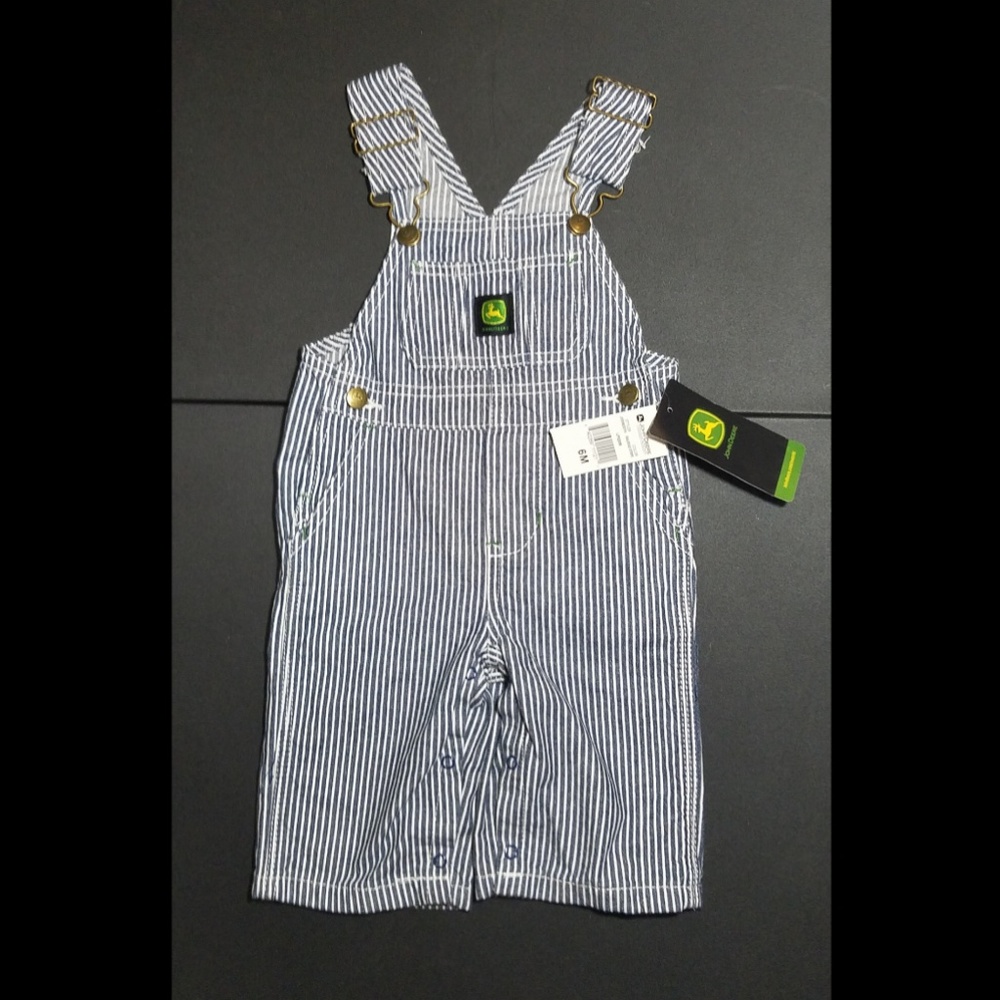 🚫SOLD🚫John Deere Overalls 🐎  Boys DenimNWT